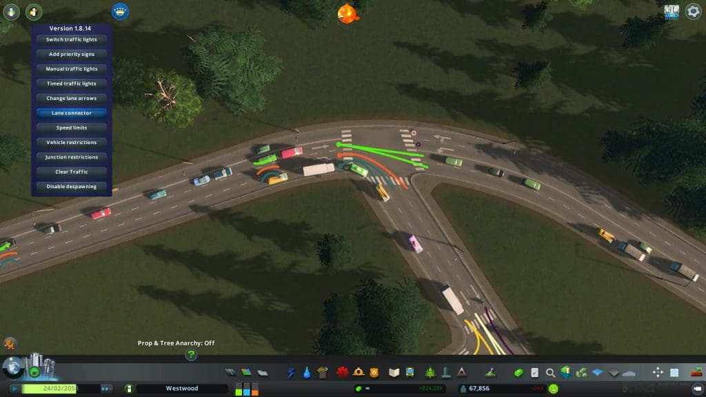 cities skylines traffic manager president edition error